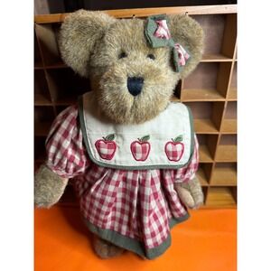 Boyd's Bear "Cora B.‎ Applesmith" 1988 - 2001 Vintage Bear Brown with Clothes